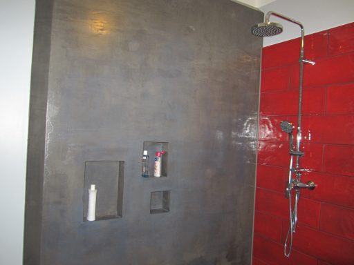 Douche Italienne en béton signé